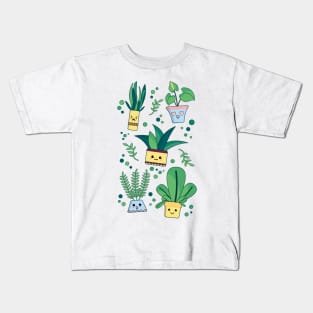 Collection of Cute Plants #1 Kids T-Shirt